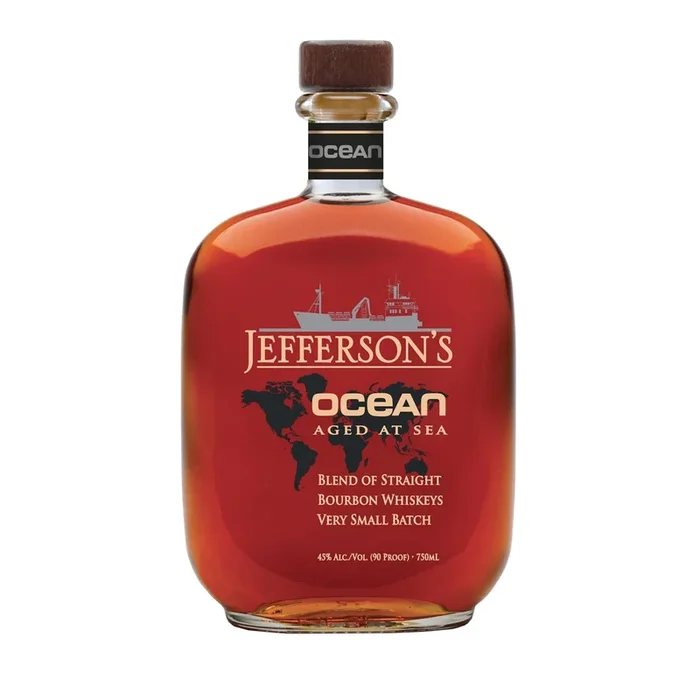 Jefferson’s Straight Bourbon Ocean Aged At Sea Voyage No. 19 Wheated Mash Bill Whiskey