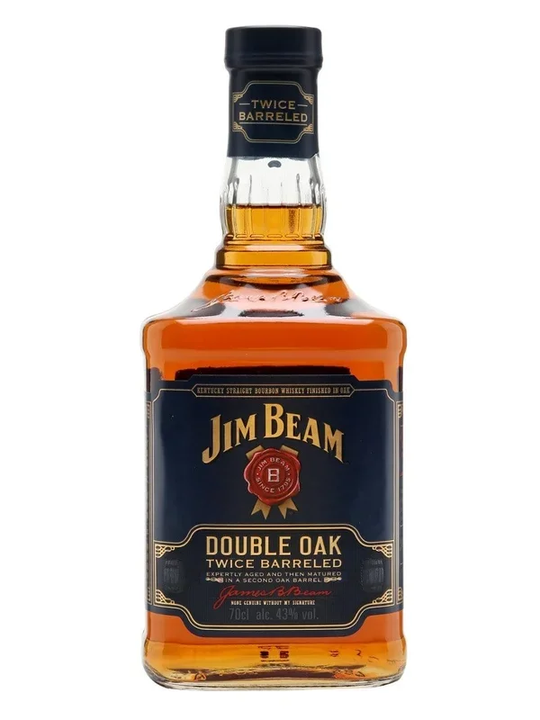 JIM BEAM BOURBON DOUBLE OAK 100 750ML