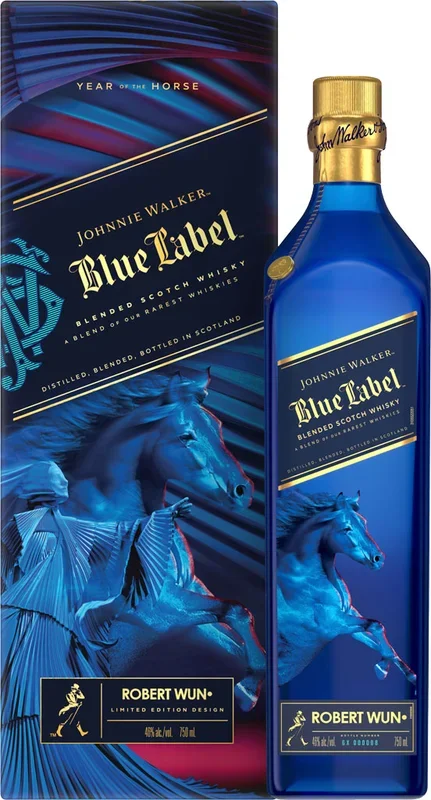 Johnnie Walker Blue Label Year Of The Horse Blended Scotch Whisky 750ml