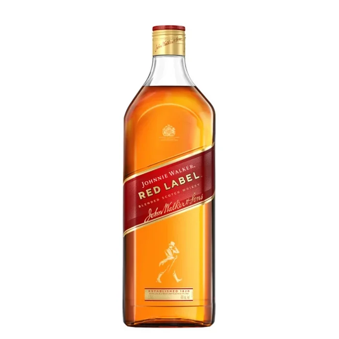 Johnnie Walker Red Label Blended Scotch Whisky 1.75 Liter