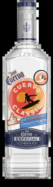 JOSE CUERVO TEQUILA SILVER 40TH ANNIVERSARY 750ML