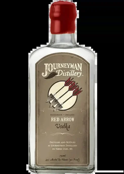 JOURNEYMAN VODKA RED ARROW MICHIGAN 90PF 750ML