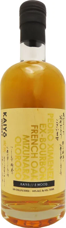 Kaiyo 5 Wood Japanese Whisky 700ml
