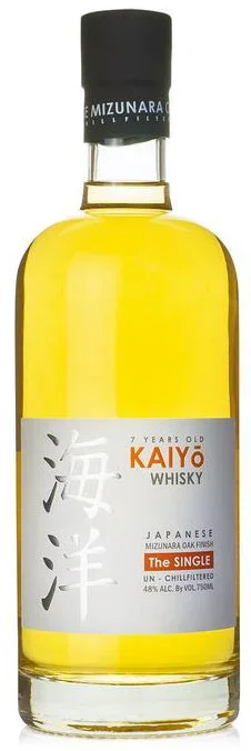 Kaiyo Mizunara Oak The Single Japanese Whisky 7 Year Old 750ml