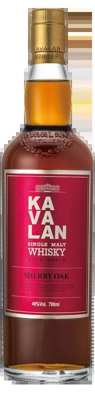 Kavalan Sherry Oak Single Malt Whiskey 750ml