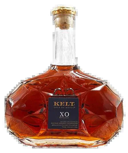 KELT COGNAC XO GRAND CHAMPAGNE TOUR DU MONDE FRANCE 750ML