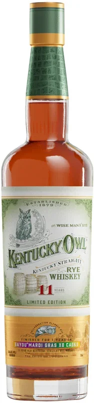 Kentucky Owl Mardi Gras XO Cask Kentucky Straight Rye 11 Year Old 750ml