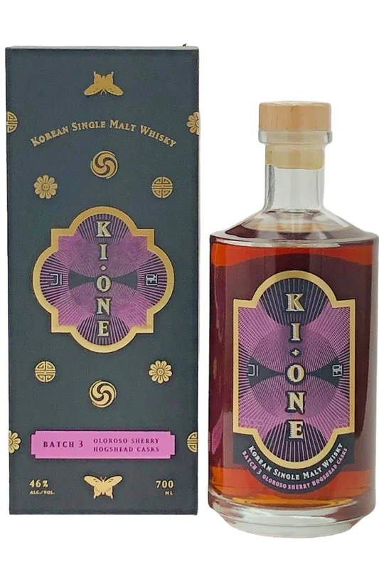 Ki One Distillery “Batch 3 Oloroso Sherry Hogheads Cask” Korean Single Malt Whisky