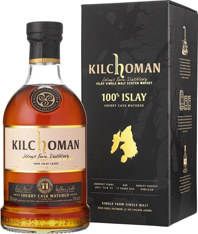 Kilchoman 100% Islay Sherry Cask Matured 11 Year Old 700ml