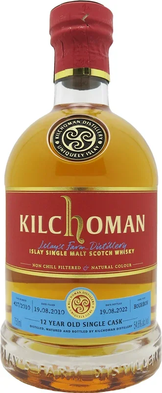 Kilchoman ImpEx Cask Evolution 12 Year Old Bourbon Cask Finish Single Malt Whiskey 750ml
