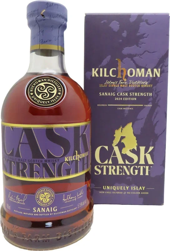 Kilchoman Sanaig Cask Strength Single Malt 700ml