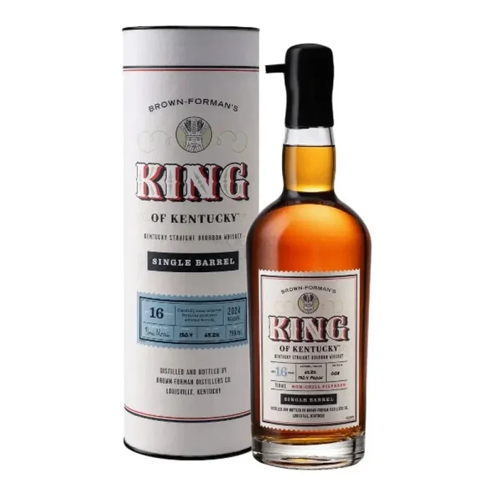 King Of Kentucky 16 Year Old Bourbon 2024 Release Single Barrel #61 131.1 Proof