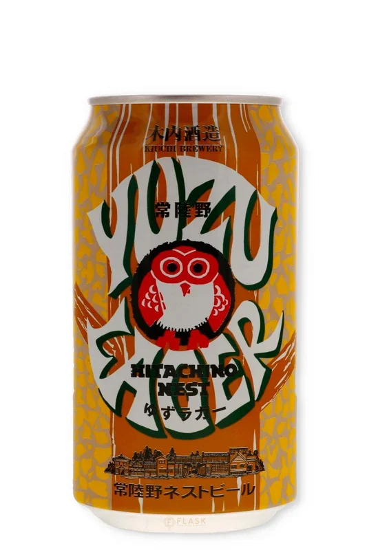 Kiuchi Brewery Hitachino Nest Yuzu Lager Beer 350ml Single Can