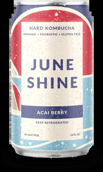 Kombucha June Shine 6pk Acai Blueberry