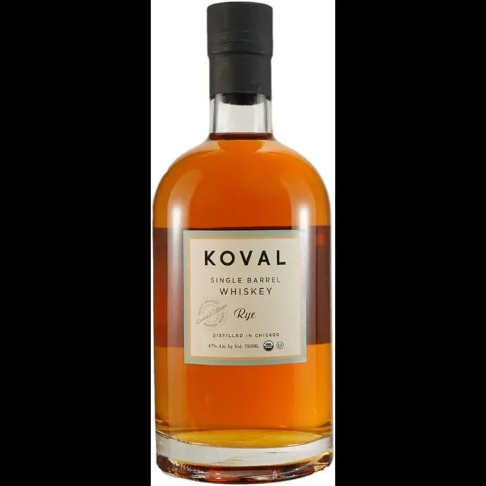 Koval Rye Finished in Peach Barrel Whiskey