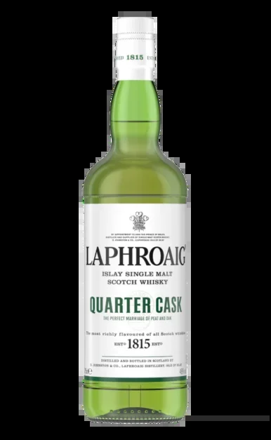 LAPHROAIG SCOTCH SINGLE MALT QUARTER CASK WHISKY 96PF 750ML