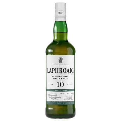 Laphroaig Single Malt Scotch Cask Strength Batch 017 10 Yr 116.6 750ML