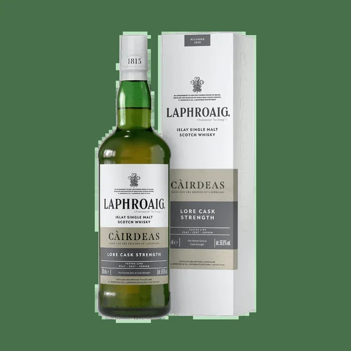 Laphroaig Single Malt Scotch Lore Cask Strength Cairdeas 119.2