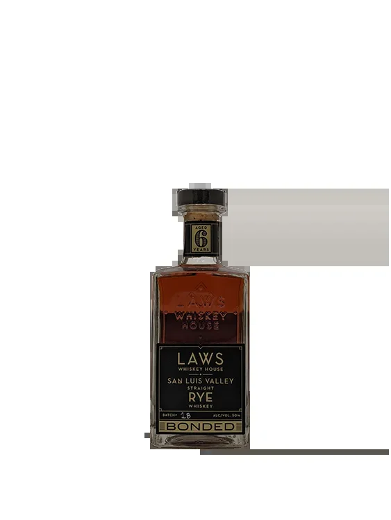 Laws 6 Year San Luis Valley Bonded Straight Rye Whiskey 750ML