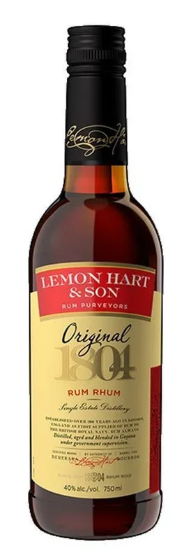 Lemon Hart 1804 Original Rum 750ml