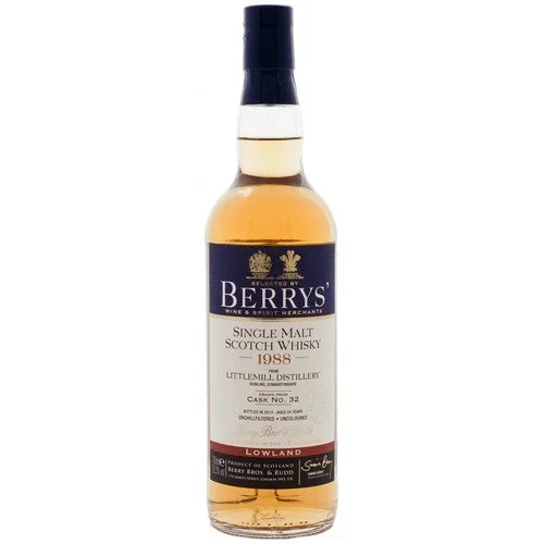 Littlemill 24 Year Old 1988 Berry’s Own Cask #32