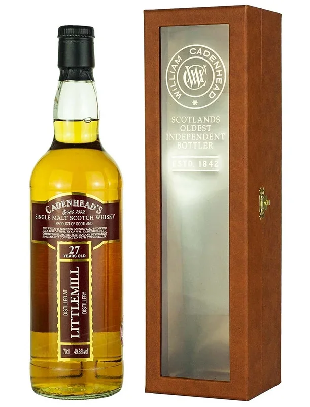 Littlemill 27 Year Old 1992 Cadenhead’s Cask Strength