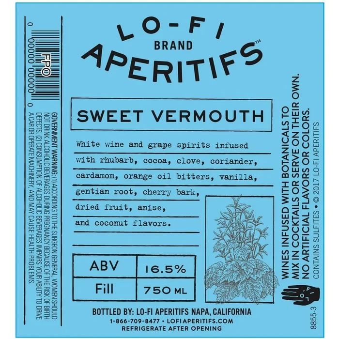 Lo-Fi Aperitifs Sweet Vermouth 750ml
