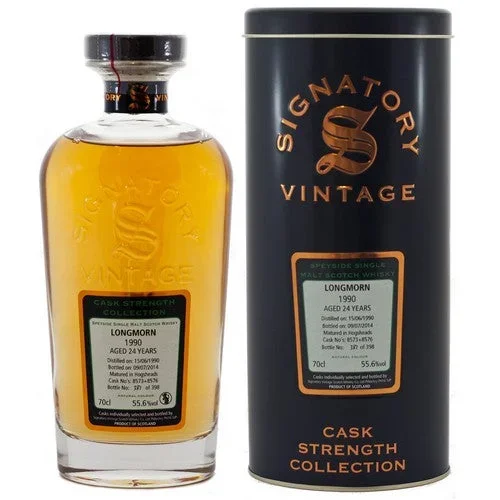 Longmorn 24 Year Old 1990 Signatory