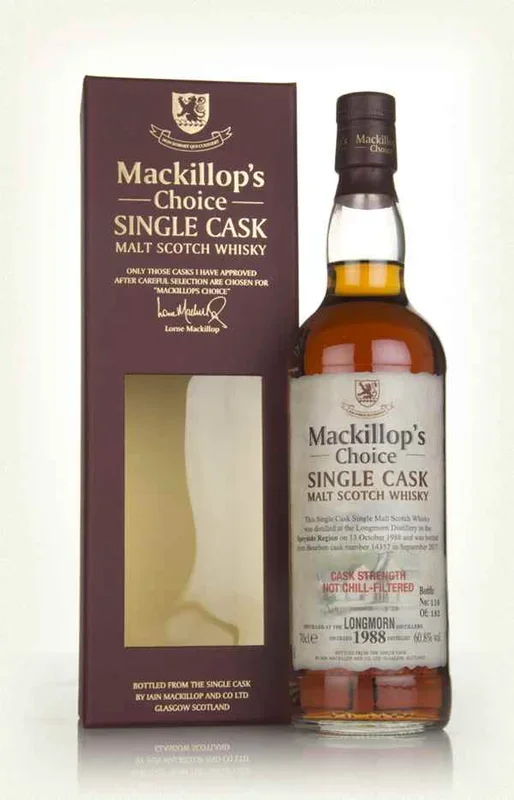 Longmorn 28 Year Old 1988 (cask 14357) – Mackillop’s Choice Whiskey | 700ML