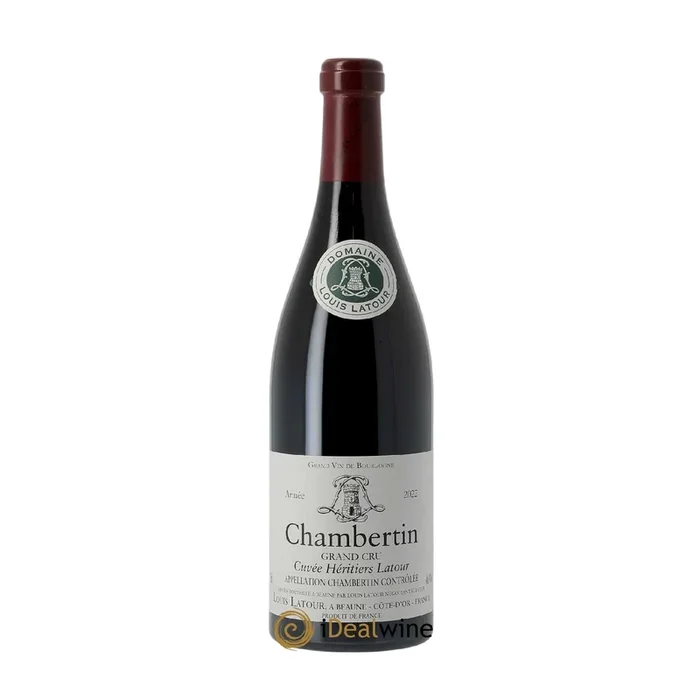 Louis Latour Chambertin Grand Cru Cuvee Heritiers Latour 2022