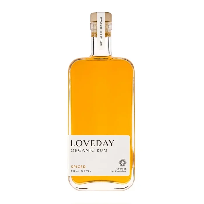Loveday Organic Cornish Spiced Rum 50cl