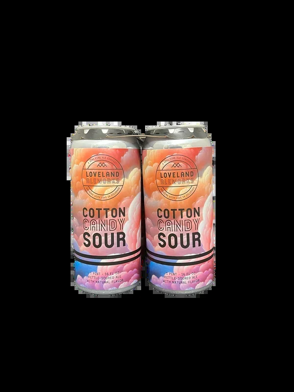 Loveland Aleworks Cotton Candy Sour 4 Pack Cans