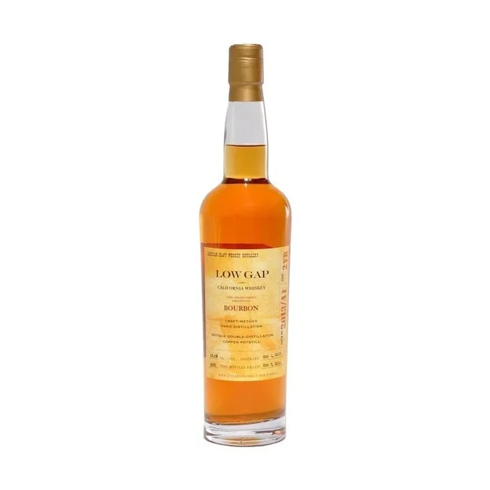 Low Gap 2 Year Old Bourbon California Whiskey