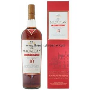 Macallan 10 Year Old Cask Strength