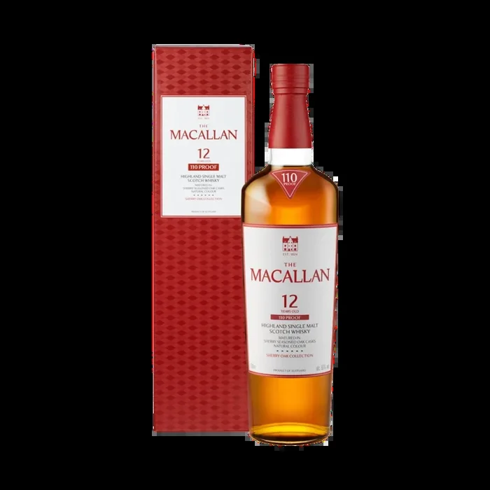 Macallan 12 Year Sherry Oak 110 Proof