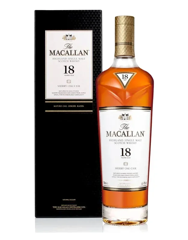 Macallan Sherry Oak 18 Year Whisky