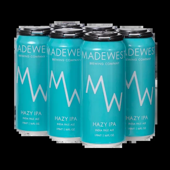 MadeWest Brewing Co. Hazy IPA Beer 6-Pack