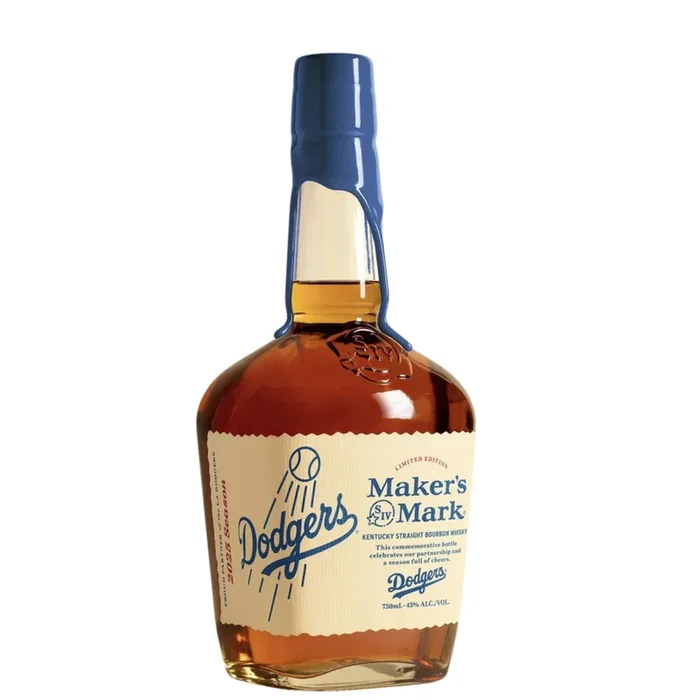 Maker’s Mark Dodgers Limited Edition Kentucky Straight Bourbon Whiskey 750ml