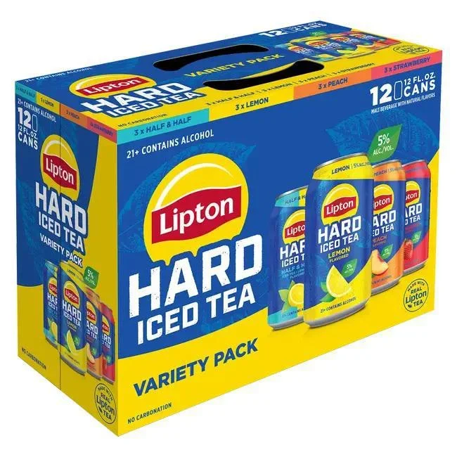 Malt Lipton Hard Iced Tea 12pk Variety