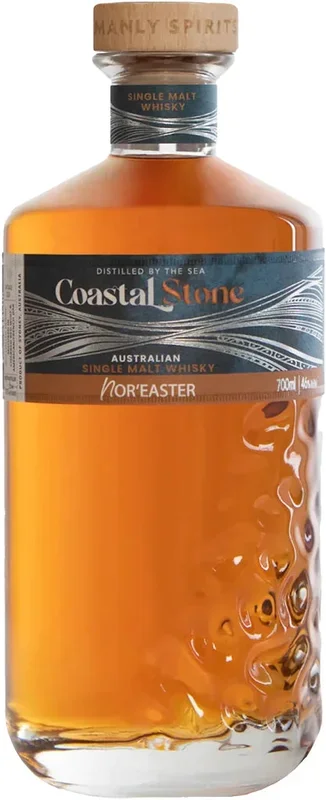 Manly Spirits Coastal Stone Nor’Easter Australian Single Malt Whisky 700ml
