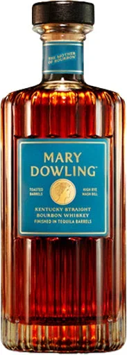 Mary Dowling High Rye Mash Bill Tequila Barrel Finish Straight Bourbon Whiskey 750ml