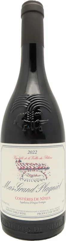 Mas Grand Plagniol Costieres de Nimes Rouge 2022 750ml