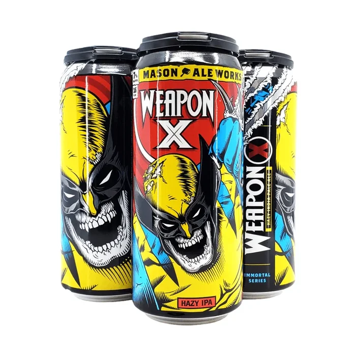 Mason Ale Works ‘Weapon X’ Hazy IPA Beer 4-Pack