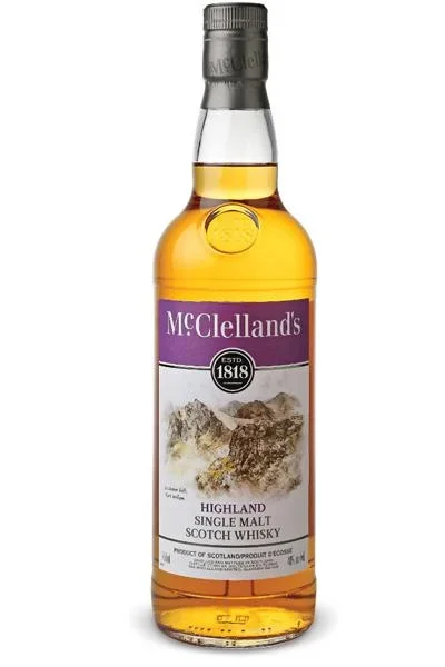 McClelland’s Highland Single Malt Scotch Whiskey 750ml