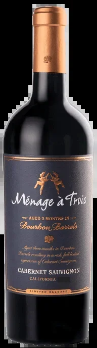 Menage A Trois Bourbon Barrel Cabernet Sauvignon 750ml