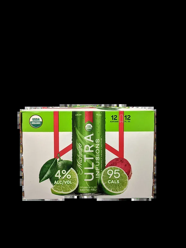 Michelob Ultra Infusions Prickly Pear Citrus 12 Pack Cans