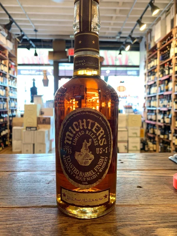 Michters Sour Mash Toasted Barrel Finish 750mL