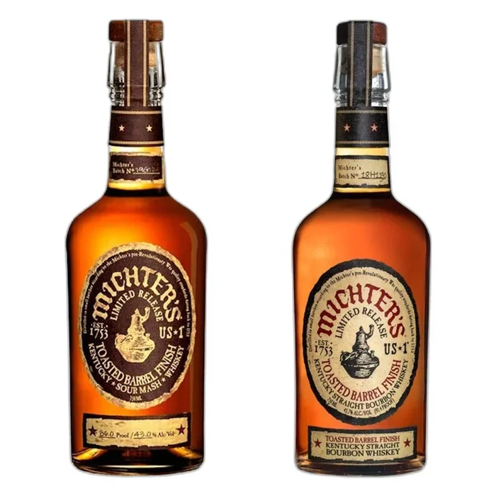 Michters Toasted Barrel Finish Sour Mash Limited Release Bourbon Toasted Barrel Finish Bundle