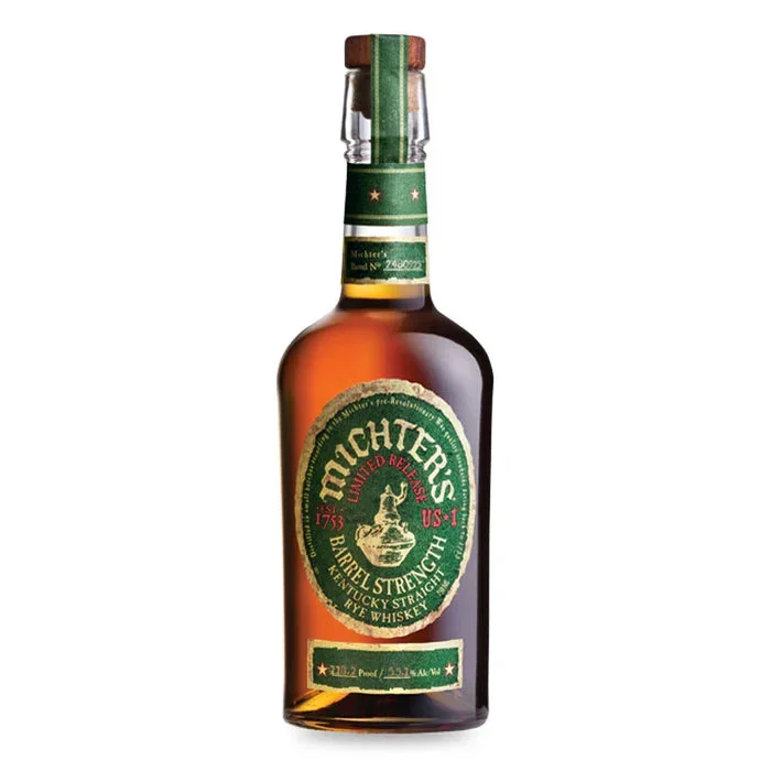 MICHTERS WHISKEY RYE BARREL STRENGTH LIMITED RELEASE KENTUCKY 750ML