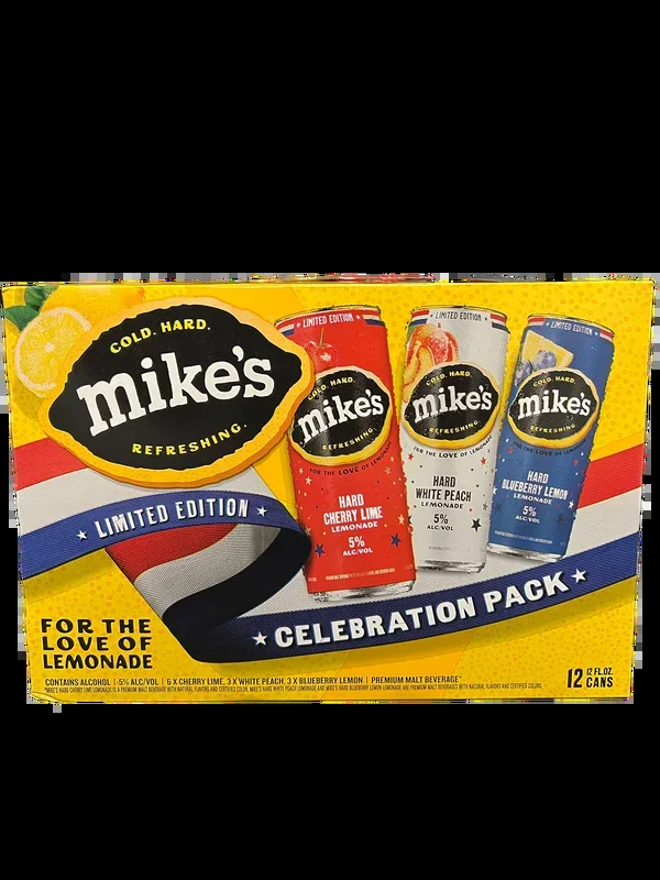 Mikes Seasonal Hard Lemonade Variety 12 Pack Cans